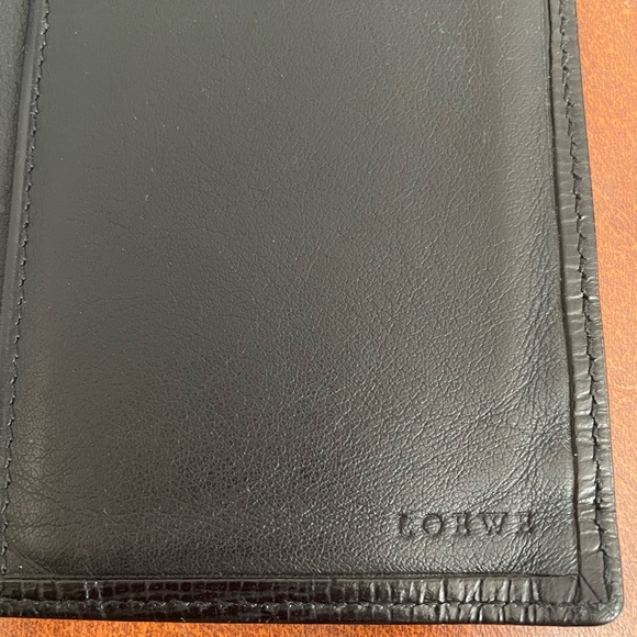 100% Authentic, Vintage, LOEWE, Nappa Leather, Long Bifold Wallet, Preloved 😻🖤 - Picture 7 of 16
